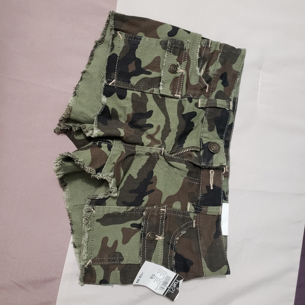 Camo shorts